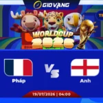 Soi kèo Pháp vs Anh 04h00 ngày 19/7/2026 – World Cup 2026